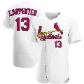 Men's No.13 Matt Carpenter St. Louis Cardinals White Authentic Home Jersey