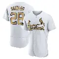 Men's No.28 Nolan Arenado St. Louis Cardinals White Game Authentic 2022 All-Star Jersey