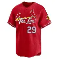 Men's No.29 Matt Koperniak St. Louis Cardinals Red Limited 2024 City Connect Jersey
