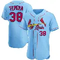 Men's No.38 Ryan Tepera St. Louis Cardinals Light Blue Authentic Alternate Jersey