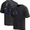 Men's No.38 Tekoah Roby St. Louis Cardinals Black Replica Holographic Alternate Jersey