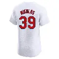 Men's No.39 Miles Mikolas St. Louis Cardinals White Elite Home Jersey