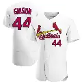 Men's No.44 Kyle Gibson St. Louis Cardinals White Authentic Home Jersey