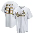 Men's No.56 Ryan Helsley St. Louis Cardinals White Game Replica 2022 All-Star Jersey