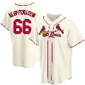 Men's No.66 Adam Kloffenstein St. Louis Cardinals Cream Replica Alternate Jersey