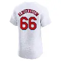Men's No.66 Adam Kloffenstein St. Louis Cardinals White Elite Home Jersey