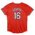 Toddler No.16 Nolan Gorman St. Louis Cardinals Red Limited Preschool 2024 City Connect Jersey