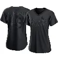 Women's No.49 Matthew Svanson St. Louis Cardinals Black Replica Pitch Fashion Jersey