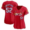 Women's No.52 Matthew Liberatore St. Louis Cardinals Red Limited 2024 City Connect Jersey