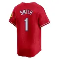Youth No.1 Ozzie Smith St. Louis Cardinals Red Limited 2024 City Connect Jersey
