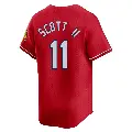 Youth No.11 Victor Scott II St. Louis Cardinals Red Limited 2024 City Connect Jersey