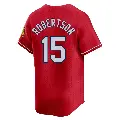 Youth No.15 Kramer Robertson St. Louis Cardinals Red Limited 2024 City Connect Jersey