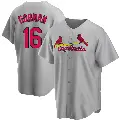 Youth No.16 Nolan Gorman St. Louis Cardinals Gray Replica Road Jersey
