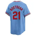 Youth No.21 Lars Nootbaar St. Louis Cardinals Light Blue Limited Cooperstown Collection Jersey