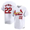Youth No.22 Mike Matheny St. Louis Cardinals White Limited Home Jersey