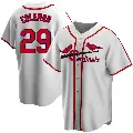 Youth No.29 Vince Coleman St. Louis Cardinals White Home Cooperstown Collection Jersey
