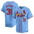 Youth No.31 Jon Lester St. Louis Cardinals Light Blue Limited Alternate Jersey