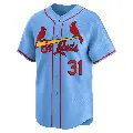 Youth No.31 Jon Lester St. Louis Cardinals Light Blue Limited Alternate Jersey