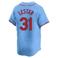 Youth No.31 Jon Lester St. Louis Cardinals Light Blue Limited Alternate Jersey