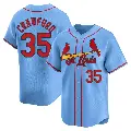 Youth No.35 Brandon Crawford St. Louis Cardinals Light Blue Limited Alternate Jersey