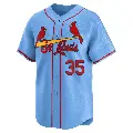 Youth No.35 Brandon Crawford St. Louis Cardinals Light Blue Limited Alternate Jersey