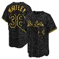 Youth No.38 Kodi Whitley St. Louis Cardinals Black Replica Snake Skin City Jersey