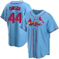 Youth No.44 Kyle Gibson St. Louis Cardinals Light Blue Replica Alternate Jersey