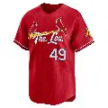 Youth No.49 Matthew Svanson St. Louis Cardinals Red Limited 2024 City Connect Jersey