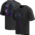 Youth No.55 Taylor Motter St. Louis Cardinals Black Replica Holographic Alternate Jersey