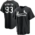 Youth No.93 Keynan Middleton St. Louis Cardinals Black/White Replica Jersey